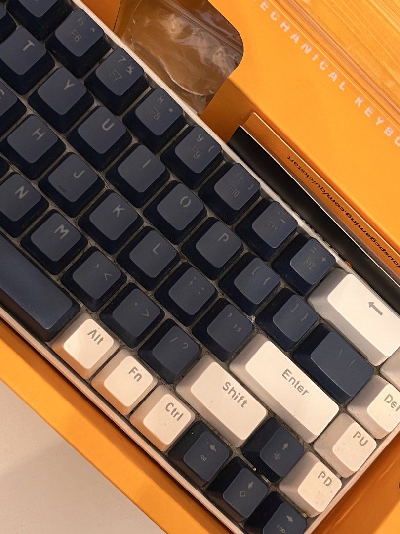 MAGEGEE Mechanical Keyboard (Category: Computer Keyboard) located in Manila. Submitted by onceloved8 (Listing ID 1445694424, Image 2). Description: Good condition. RFS - upgraded computer and accessories *no wire connector *PLS CHECK PHOTOS 😊.