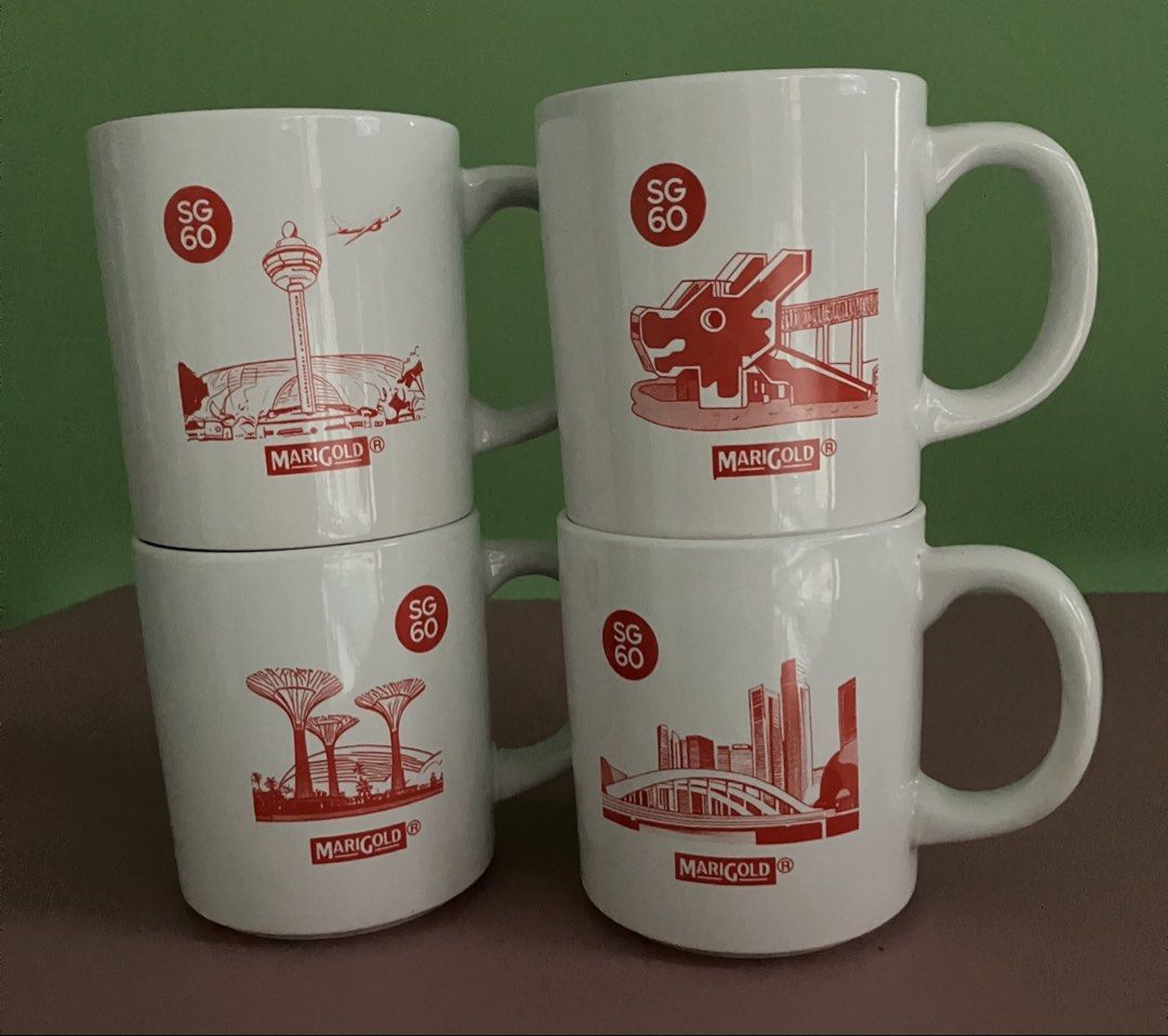 Marigold SG60 Commemorative Mugs Set491146205368821760