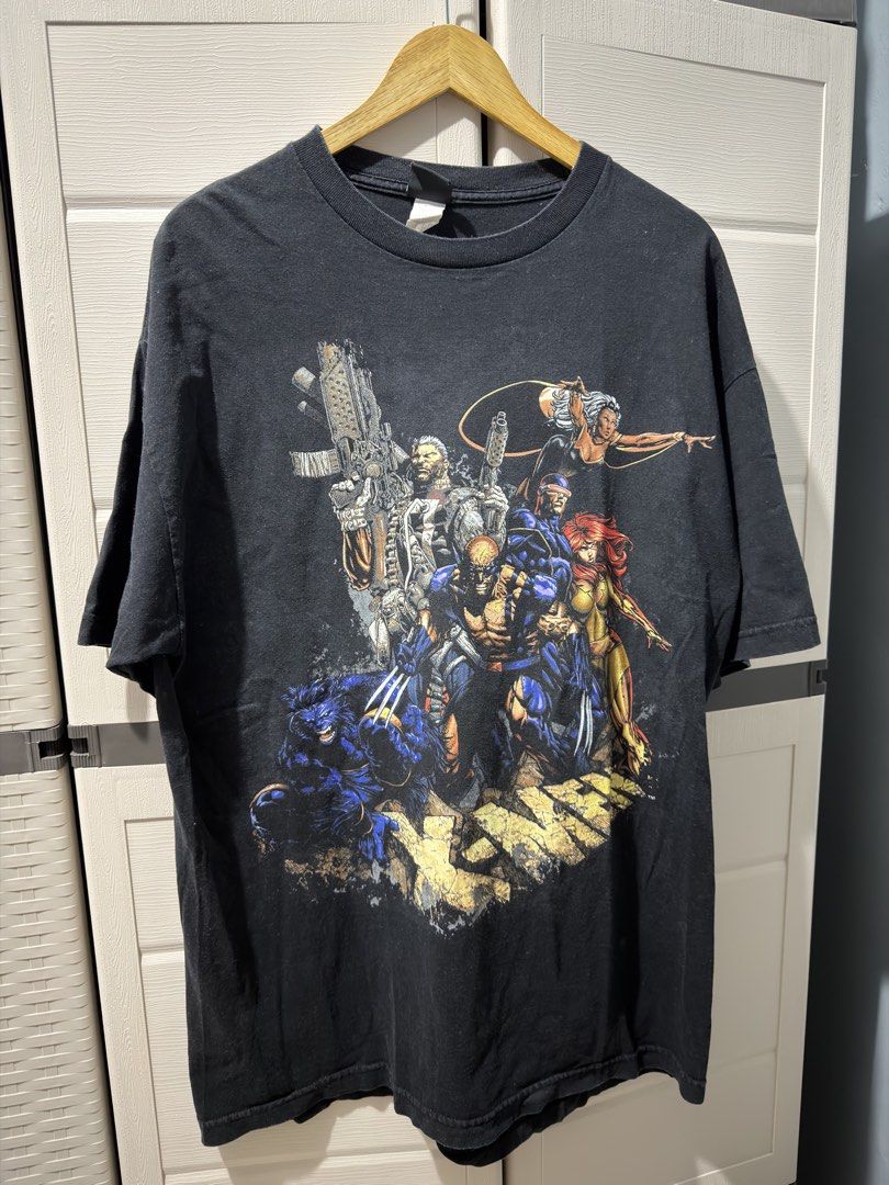 Marvel Mad Engine - Xmen cast! (Category: Tshirts & Polo Shirts ) located in Manila. Submitted by goodhumanbeing (Listing ID 1445785629, Image 1). Description: Offer your best price! Rare Vintage Marvel Tee X-men cast Features rare characters seen on a shirt, cable and the dark phoenix! Size XL 23x32” Very good condition Minimal hairlines and lints for safety .