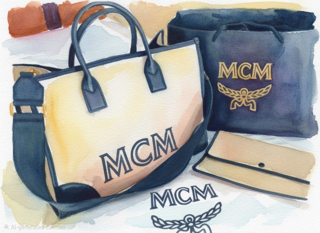 MCM Tote Bag with Pouch, Luxury, Bags & Wallets on Carousell