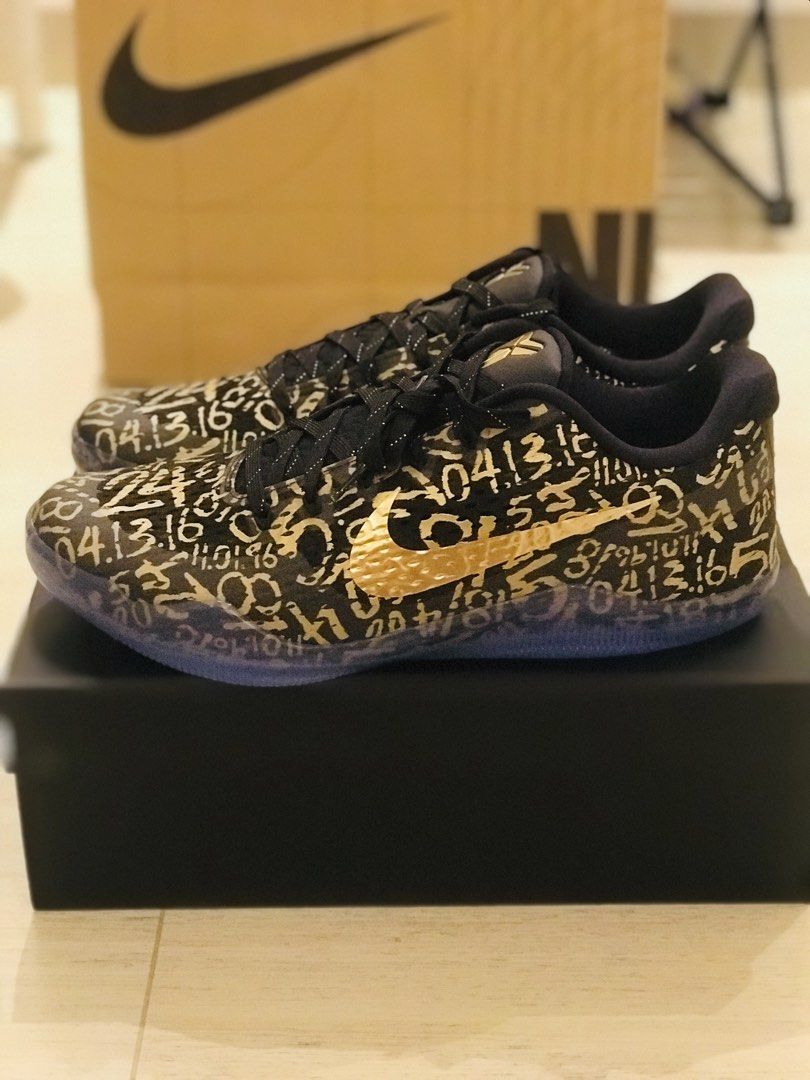 Nike Kobe XI Mamba Day (Category: Sneakers) located in Antipolo. Submitted by Monchi (Listing ID 1445682337, Image 2). Description: Kobe 11 Mamba Day Brandnew Snkrs Release Size 14 ₱ 13,000 .