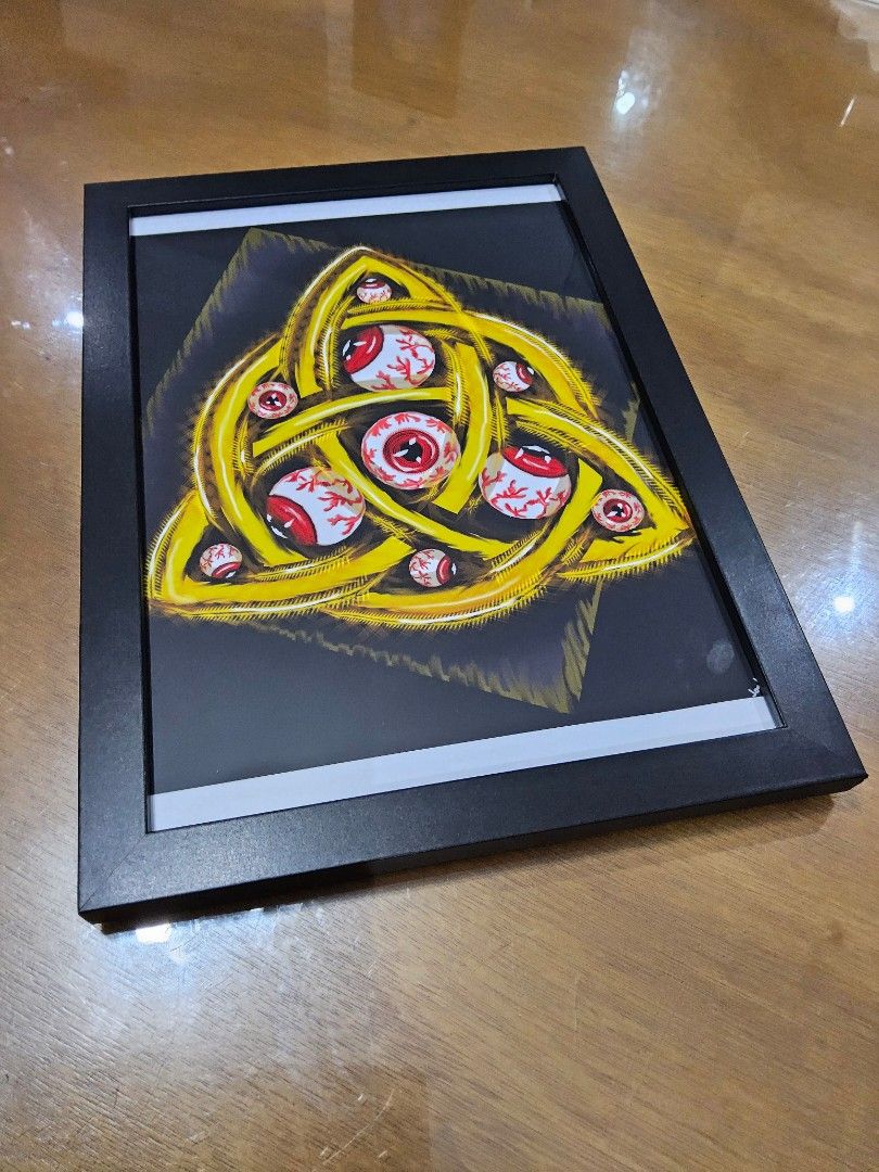 Original Art - Trinity (Set of 3) (Category: Art & Prints) located in Valenzuela. Submitted by athena_cypress (Listing ID 1445720142, Image 3). Description: - Set of 3 framed art prints - Series name - "Trinity" - Mind,Body and Soul - A4 size - Digital art - will not print this specific art again..
