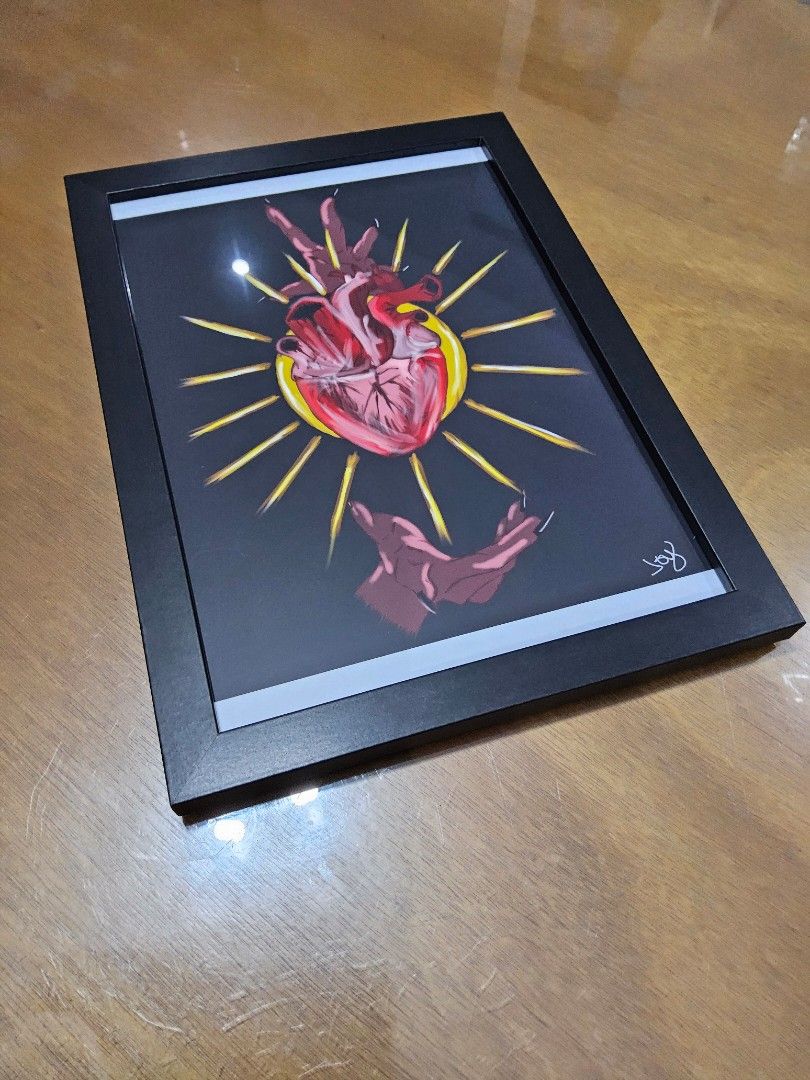 Original Art - Trinity (Set of 3) (Category: Art & Prints) located in Valenzuela. Submitted by athena_cypress (Listing ID 1445720142, Image 2). Description: - Set of 3 framed art prints - Series name - "Trinity" - Mind,Body and Soul - A4 size - Digital art - will not print this specific art again..