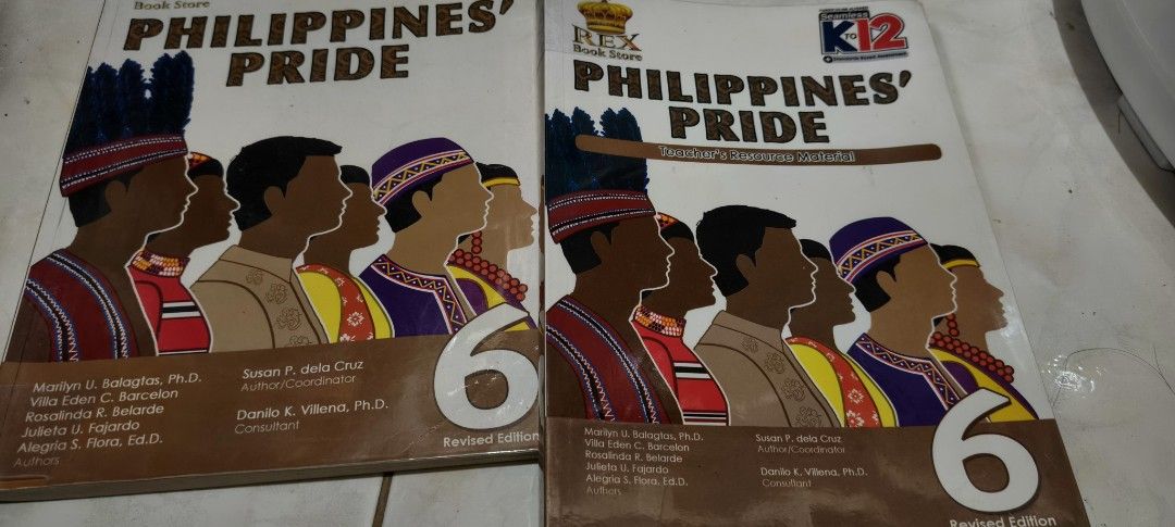 Philippines' Pride 6 Textbook and Teacher's Guide (Category: Textbooks) located in Trece Martires City. Submitted by prelovedby84 (Listing ID 1445743449, Image 1). Description: with pencil markings with Teacher's Guide .