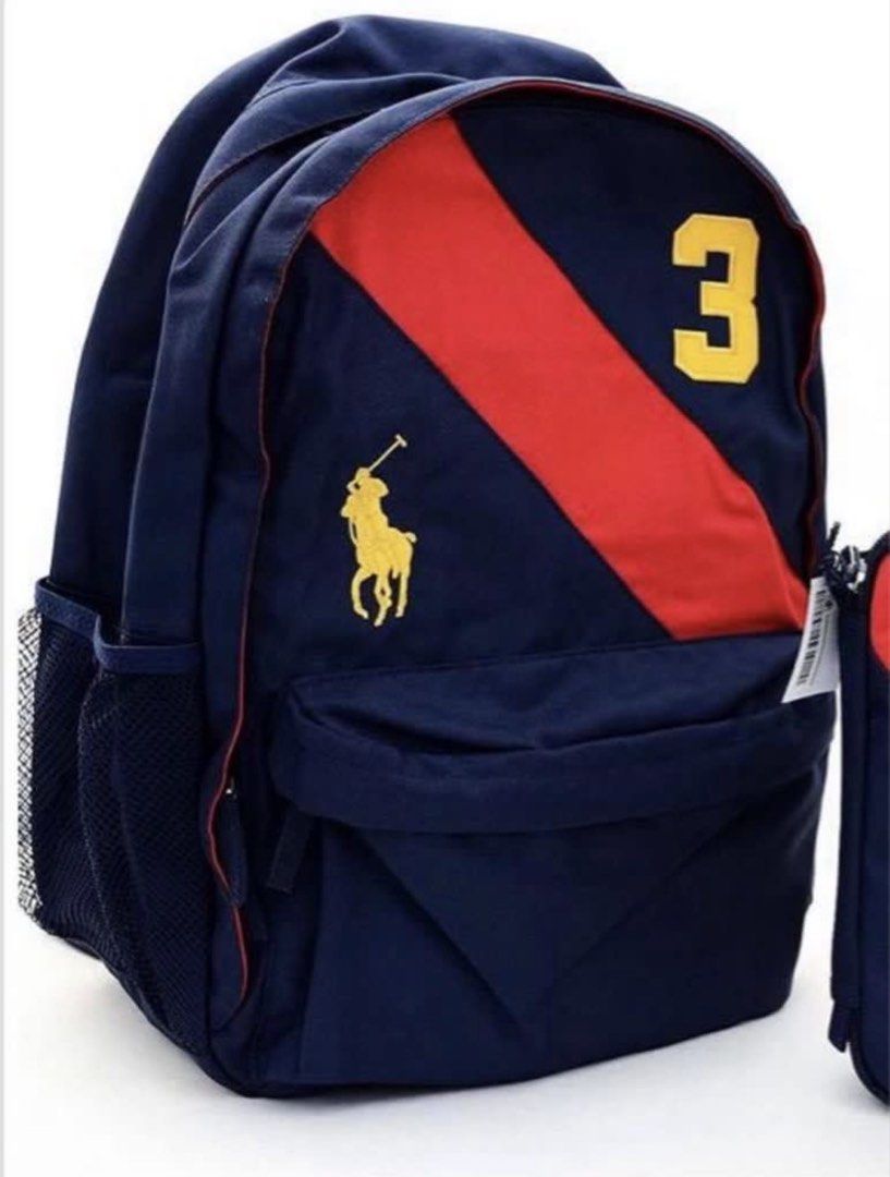 Polo Ralph Lauren Backpack (Category: Backpacks) located in Manila. Submitted by hola.koala (Listing ID 1445733618, Image 3). Description: unisex authentic .