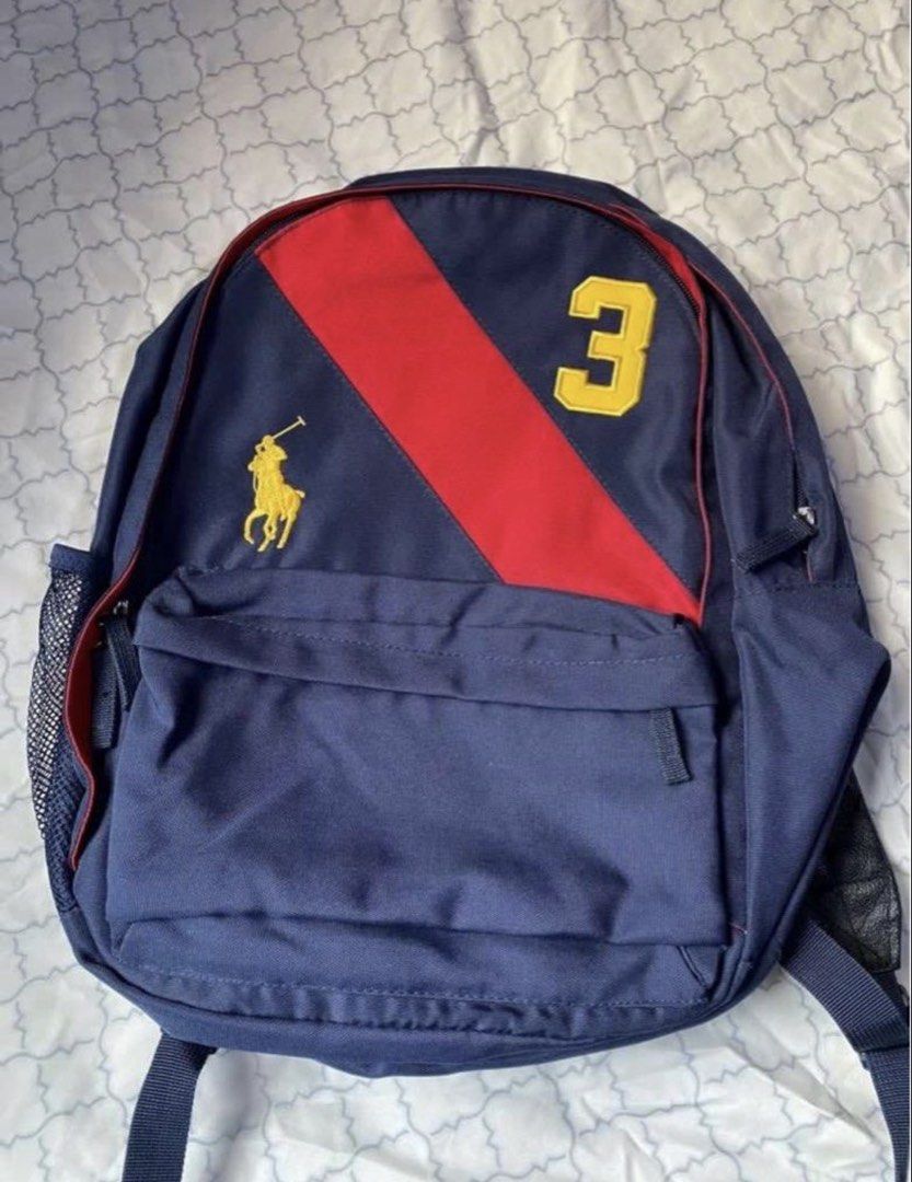 Polo Ralph Lauren Backpack (Category: Backpacks) located in Manila. Submitted by hola.koala (Listing ID 1445733618, Image 1). Description: unisex authentic .