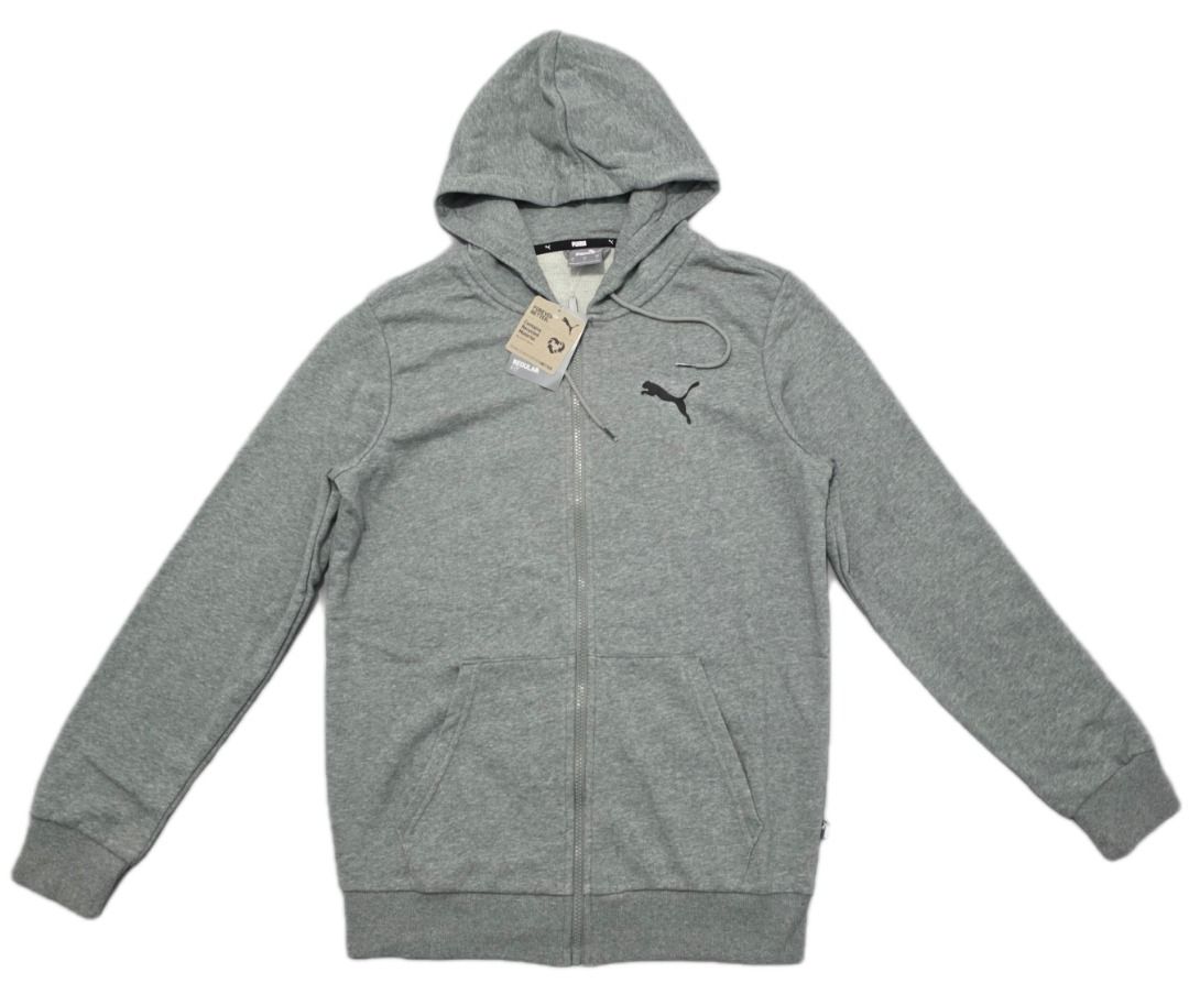 Puma Grey Zip-Up Hoodie (Category: Hoodies) located in Bulacan. Submitted by limitless.melai (Listing ID 1445665816, Image 1). Description: - Grey Puma zip-up hoodie - Classic Puma logo on chest - Drawstring hood - Front pockets - Comfortable and stylish - Ideal for casual wear or workouts.