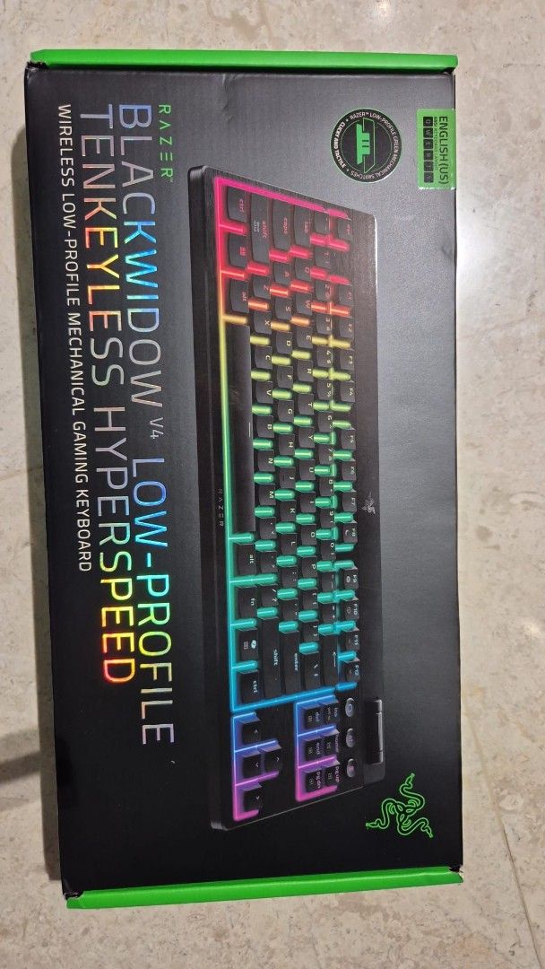 Razer BlackWidow V4 Hyperspeed Tenkeyless Wireless Mechanical Keyboard490835817582438400