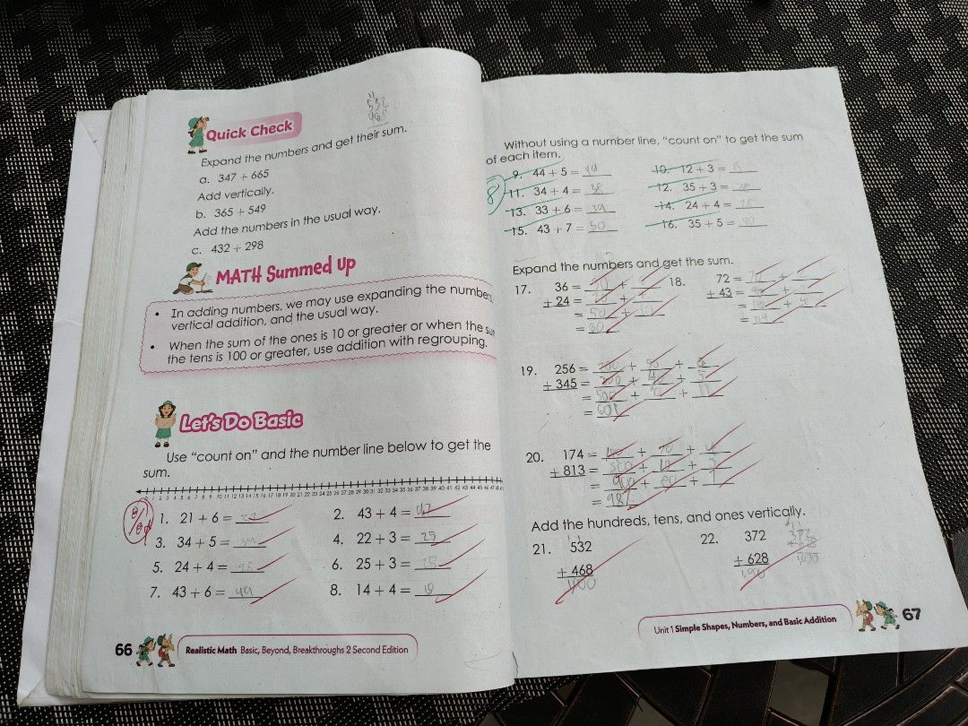 Realistic Math 2 | Grade 2 Textbook (Category: Textbooks) located in Baguio. Submitted by shopmycl0sets (Listing ID 1445624472, Image 3). Description: 📚 Realistic Math Grade 2 Textbook| Math 2 (Matatag Curriculum) ** Used but in good condition ** with very Pencil writings on activities pages and with teacher checkmarks, see photos for reference 💥 Original Price: 1,125.00 📚 Pls.check my listing for other Grade 2 books (Matatag Curriculum) .