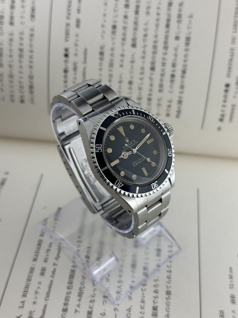 Rolex Submariner 5513 Meter First (Category: Luxury Watches) located in Manila. Submitted by lugs.to.lugs (Listing ID 1445749206, Image 2). Description: Available for Sale Rare Vintage Rolex 5513 “Meter” First - 1970 - Untouched Dial - Untouched Hands - Unpolished Case - Original Glass - Orig Bezel and Insert - Orig Crown - Orig Case and Case Back - Polished Bracelet by RnR Service Center, 580 endlink, H clasp. With signs of age, deformities, den