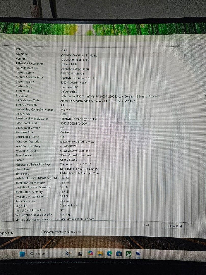 RTX3070|i5-12400F|16GB|1TB|Gaming PC490953745199933443