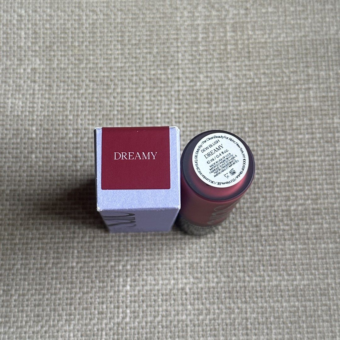 Saie Dew Blush in Dreamy Full Size (Category: Makeup) located in Cebu City. Submitted by somegoodshiz (Listing ID 1445659606, Image 2). Description: Saie Dew Blush in Dreamy. Look like a natural flush berry shade on the cheeks. Best blush formula ever. Swatched only. RFS: many other saie dew blushes and have similar shades MOP is Gcash/BDO shipping via LBC no returns/exchanges/cancellations.
