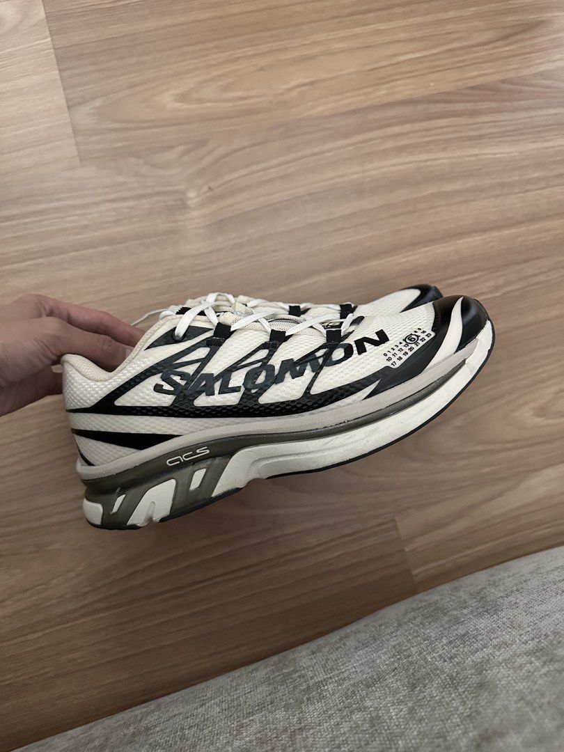 Salomon ACS Pro Advanced Sneakers Margiela (Category: Sneakers) located in Pasig City. Submitted by luxstudioxxx (Listing ID 1445685266, Image 1). Description: - used once - Salomon ACS Pro Advanced sneakers - Color: White and Black - Size: 39.5 EUR (US Women's 7.5 / US Men's 6) - Ideal for running and everyday wear - Offers comfort and style.