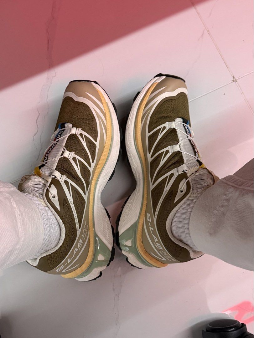 Salomon S-Lab XT-6 Trail Running Shoes (Category: Sneakers) located in Makati City. Submitted by declutterbytina (Listing ID 1445335780, Image 2). Description: used once i want to buy a diff color hehe also a little luwag to me - kasya to sa mga size 6.5 tho - Comes with original bag from Commonwealth - Recently purchased.