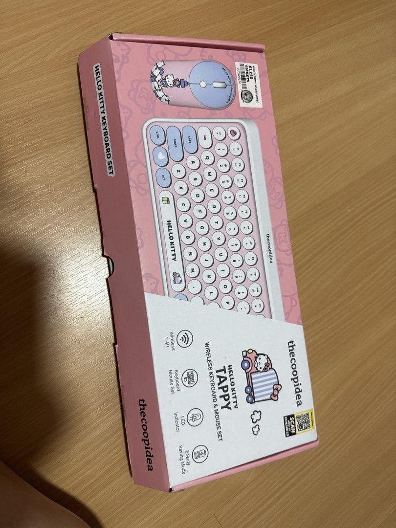 Sanrio Hello Kitty Wireless Keyboard with mouse491301350555658240