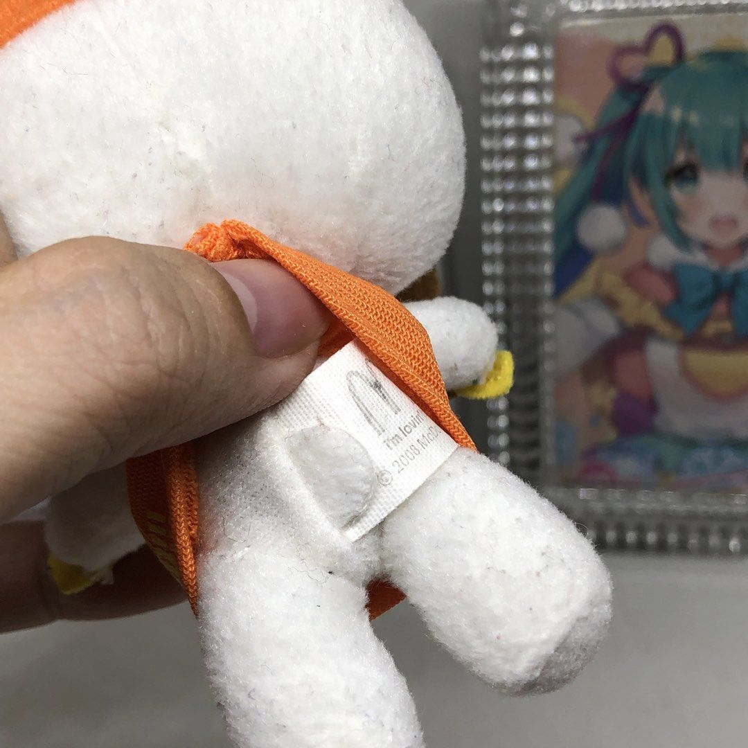 SANRIO HELLO KITTY WORK HARD PLUSH CHARM (Category: Plushies & Soft Toys) located in Quezon City. Submitted by kitsune.treasures (Listing ID 1445642934, Image 3). Description: *First to pay policy! *1 day reservation only. Failure to pay on time, auto cancel. 📍Quezon City * MOD: J&T | Lalamove * MOP: GCASH | BPI 📦ON HAND AND READY TO SHIP CONDITION: WHAT YOU SEE IS WHAT YOU GET. Dimensions: Kindly check the photos for the actual measurements. P