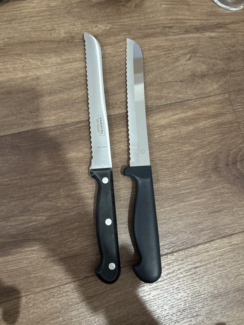 Serrated bread Knives Set