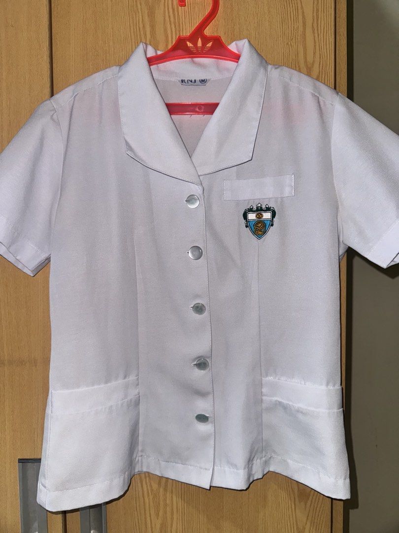 [SET] UST COS Type A Uniform Blouse and Skirt (Category: Sets or Coordinates) located in Manila. Submitted by pauuu.ac (Listing ID 1445733709, Image 1). Description: - 480 pesos for one set - Have 2 sets of blouse and skirt UST college of science Type A uniform —> if buying 2 sets, will give for 800 pesos! —> message if only buying blouse or skirt - From RNJ Supplier (official supplier of UST) - No flaws, buttons are complete - Can lalamove - Can