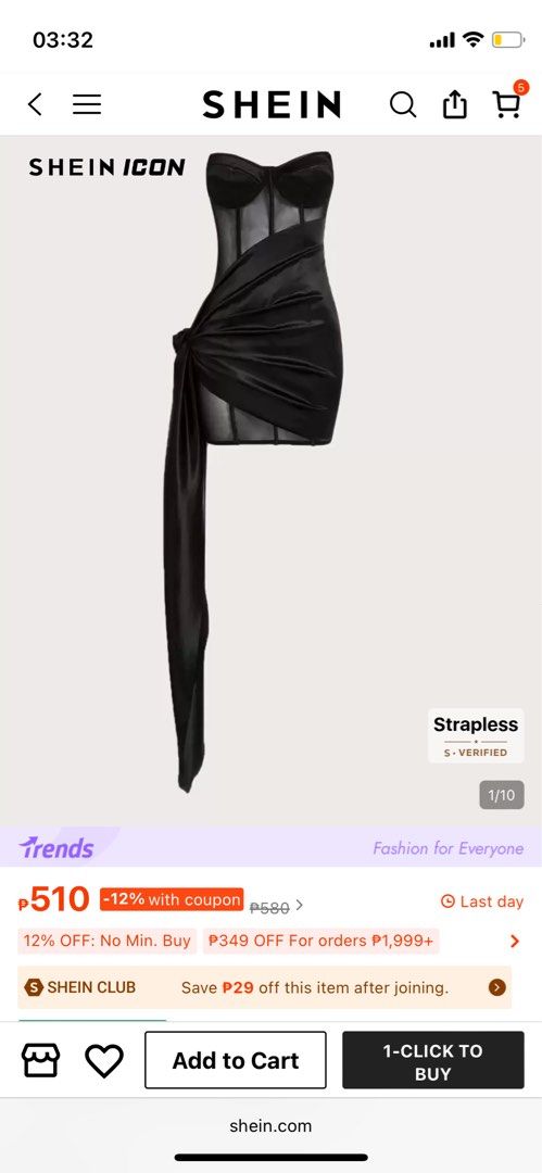 Black Corset Dress (Category: Dresses) located in Las Pinas. Submitted by nikkeeii (Listing ID 1445784908, Image 3). Description: .