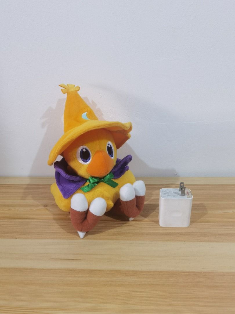 Square Enix - Final Fantasy - Chocobo Black Mage Plush (Category: Plushies & Soft Toys) located in Taguig. Submitted by kalabasza (Listing ID 1445667566, Image 1). Description: 📌 This is a preloved item. Please manage your expectation. 📌 Actual item posted. 📌 Item is in good condition. 📌 Product Color may slightly vary due to Photographic Lighting. 📌 Location: Taguig 📌 MOP: GCash. Payment first before ship. 📌 MOD: J&T, LBC, GoGo or Lalamov