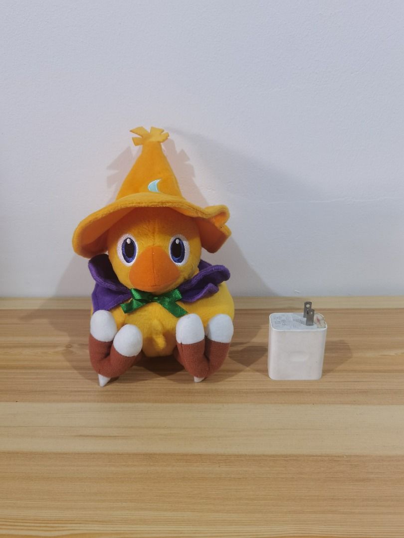 Square Enix - Final Fantasy - Chocobo Black Mage Plush (Category: Plushies & Soft Toys) located in Taguig. Submitted by kalabasza (Listing ID 1445667566, Image 2). Description: 📌 This is a preloved item. Please manage your expectation. 📌 Actual item posted. 📌 Item is in good condition. 📌 Product Color may slightly vary due to Photographic Lighting. 📌 Location: Taguig 📌 MOP: GCash. Payment first before ship. 📌 MOD: J&T, LBC, GoGo or Lalamov