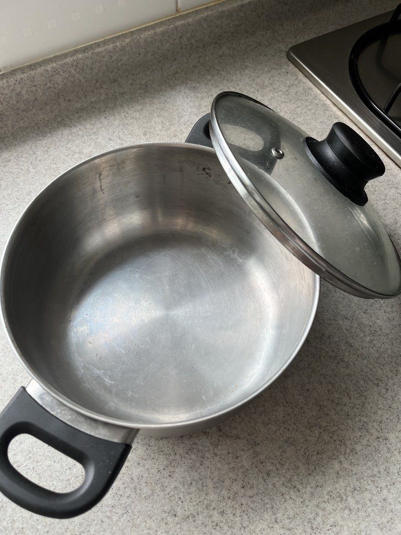Stainless Steel Pot with Lid491007549710673921