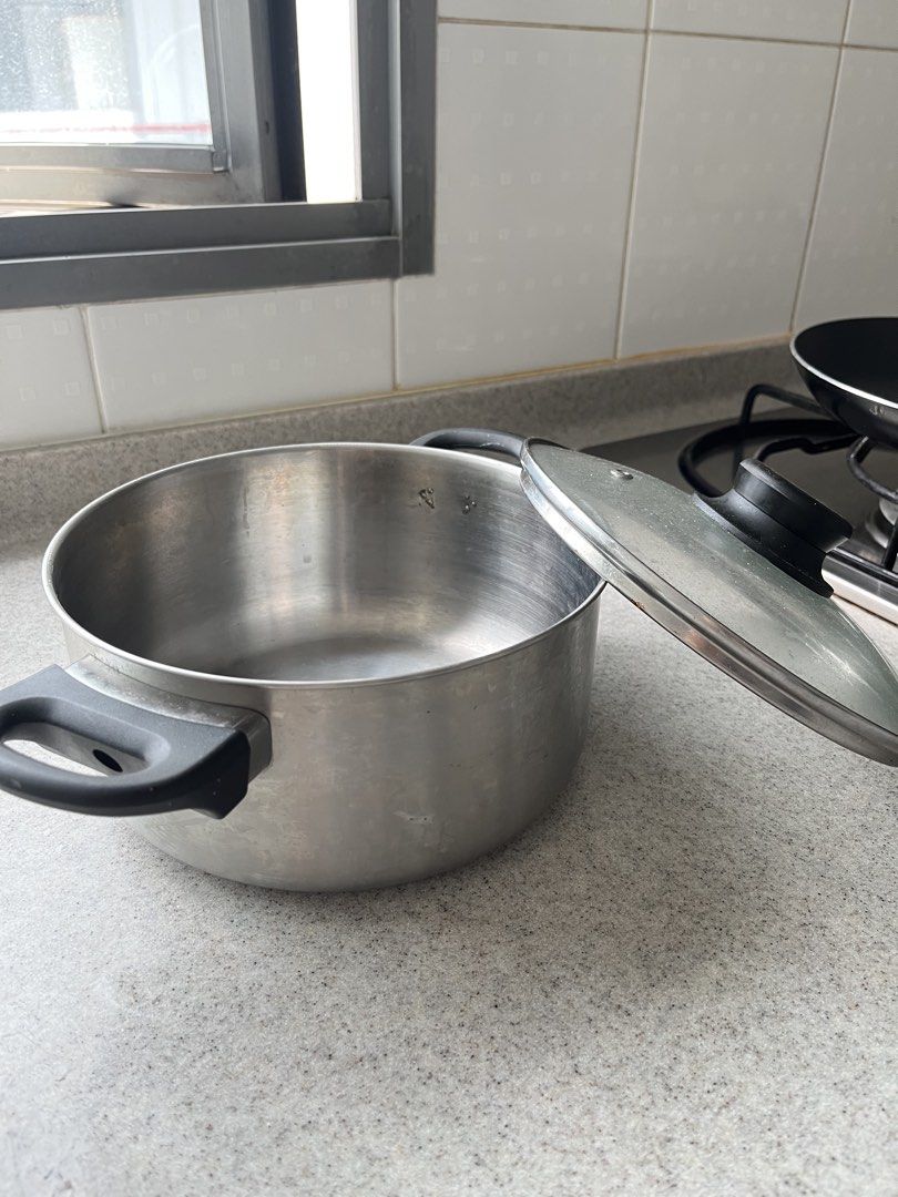 Stainless Steel Pot with Lid
