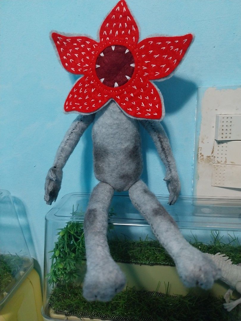 Stranger Things Demogorgon Plush (Category: Plushies & Soft Toys) located in Paombong. Submitted by boxoftoys01 (Listing ID 1445786740, Image 1). Description: - Demogorgon plush from Stranger Things - Perfect for display or cuddling - A must-have for any Stranger Things fan! - Delivery can be through LBC or Lalamove or J&T - Payment through Gcash or GoTyme or Maribank - Meet up at Robinson Malolos or Vista Mall Malolos - Stricly no cancellation a