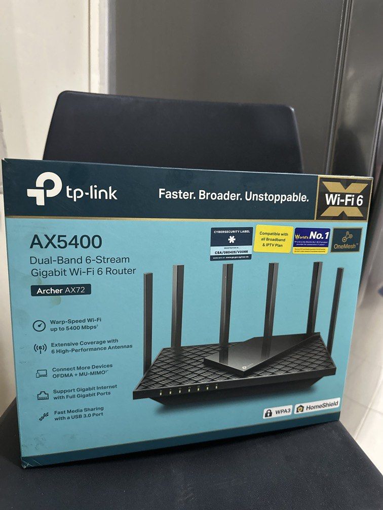 TP-Link Wifi6 Router