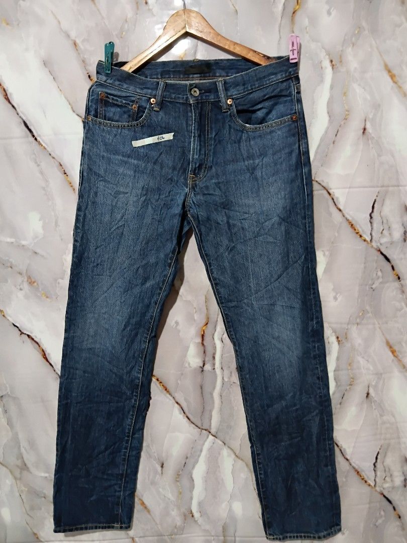 UNIQLO JEANS SIZE w32 l42 (Category: Jeans) located in General Mariano Alvarez. Submitted by adonid (Listing ID 1445646828, Image 1). Description: UNIQLO JEANS ORIGINAL UNIQLO JEANS NORMAL SIGN OF USAGE ONLY NO ISSUE SIZE W32 L42.