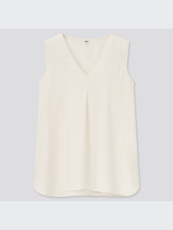 SALE‼️UNIQLO silfeel sleeveless top (Category: Blouses) located in San Jose del Monte. Submitted by mamiracky (Listing ID 1445694411, Image 1). Description: Last price posted In good condition No flaws No ww .