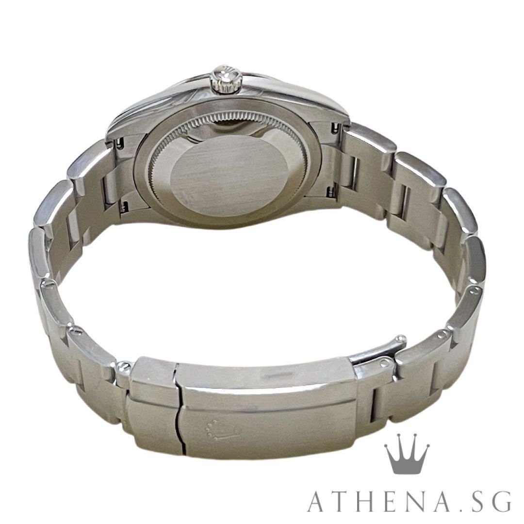 UNWORN!! ROLEX OYSTER PERPETUAL 34 “AN” SERIES “CANDY PINK INDEX DIAL” WITH BOX & CERT DATED (06/2026) (STILL UNDER AGENT WARRANTY) 124200 (Category: Watches) located in Singapore. Submitted by athenawatches (Listing ID 1445615799, Image 3). Description: JGWRL_3462 Brand Rolex Model 124200 Series Alpha Numeric Colour of Dial Candy Pink Dial with Luminescent Index Markers Bezel Oystersteel Domed Bezel Case Diameter 34mm Case Material Stainless Ste