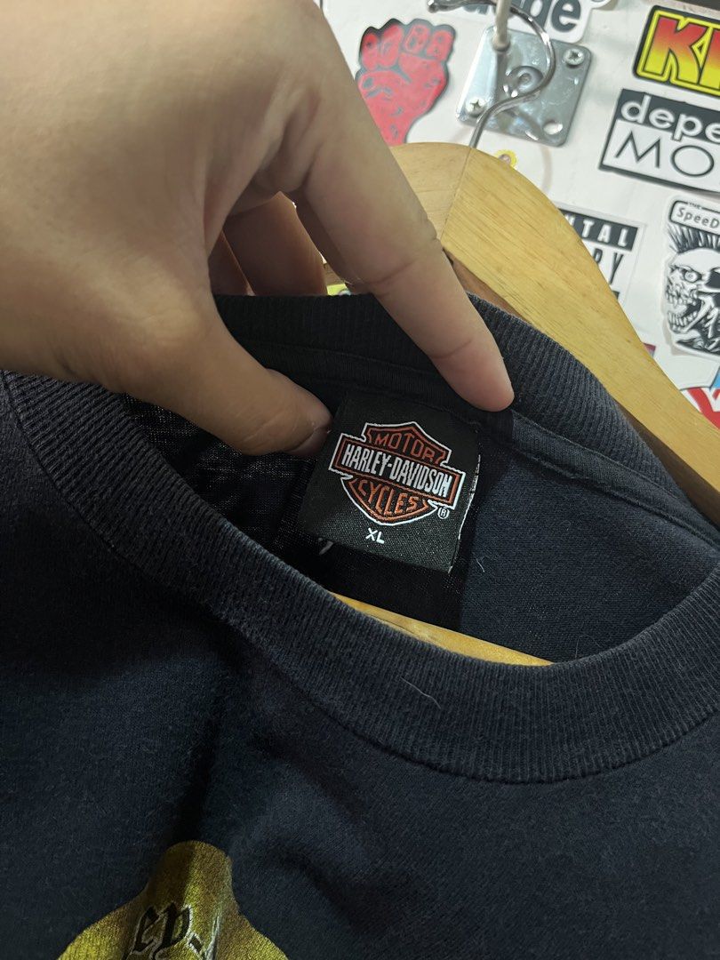 Vintage 2003 Harley Davidson Shirt (Category: Tshirts & Polo Shirts ) located in Talisay. Submitted by arabell21 (Listing ID 1445639589, Image 3). Description: Good as new condition Size XL on tag Dimes W23 L31 Color rate 9.5/10 No issue.