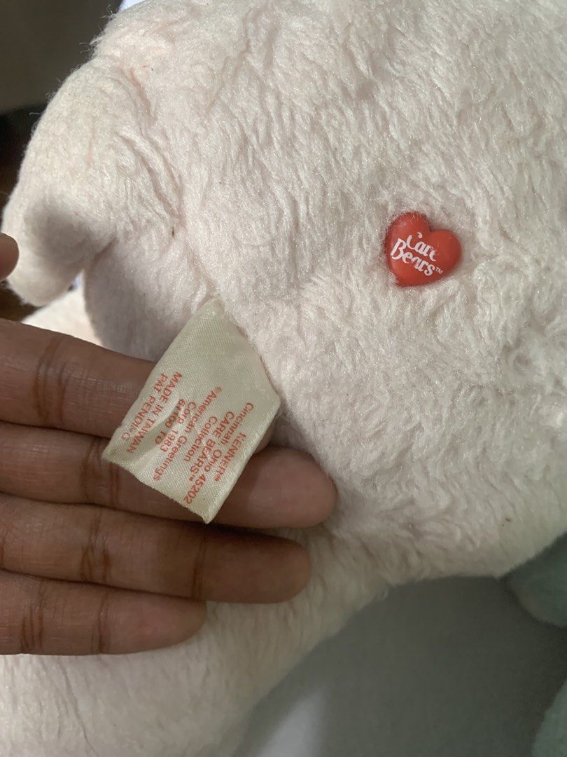 Vintage Care Bears SET Cheer and Bedtime Bear (Category: Plushies & Soft Toys) located in Quezon City. Submitted by breadjinniecheeks (Listing ID 1445676920, Image 3). Description: BUNDLE SET! no tingi 🙇🏻‍♀️ - RARE and Vintage! - need wash! - check pics for details, selling as is. MOP: May@ only MOD: J&T or Lalamove/Grab.