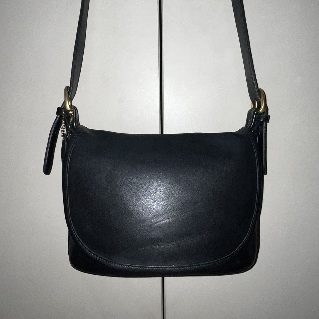Vintage Coach Fletcher 4150 (Category: Luxury Bags & Wallets) located in Quezon City. Submitted by dgbart (Listing ID 1445699290, Image 1). Description: Vintage Coach Fletcher 4150 Very good condition! Soft leather. Cleaned and regularly conditioned. No scratches or cracks in the leather. Part of the Soho Collection Black with brass hardware Made in Costa Rica in 1997 With original hangtag .