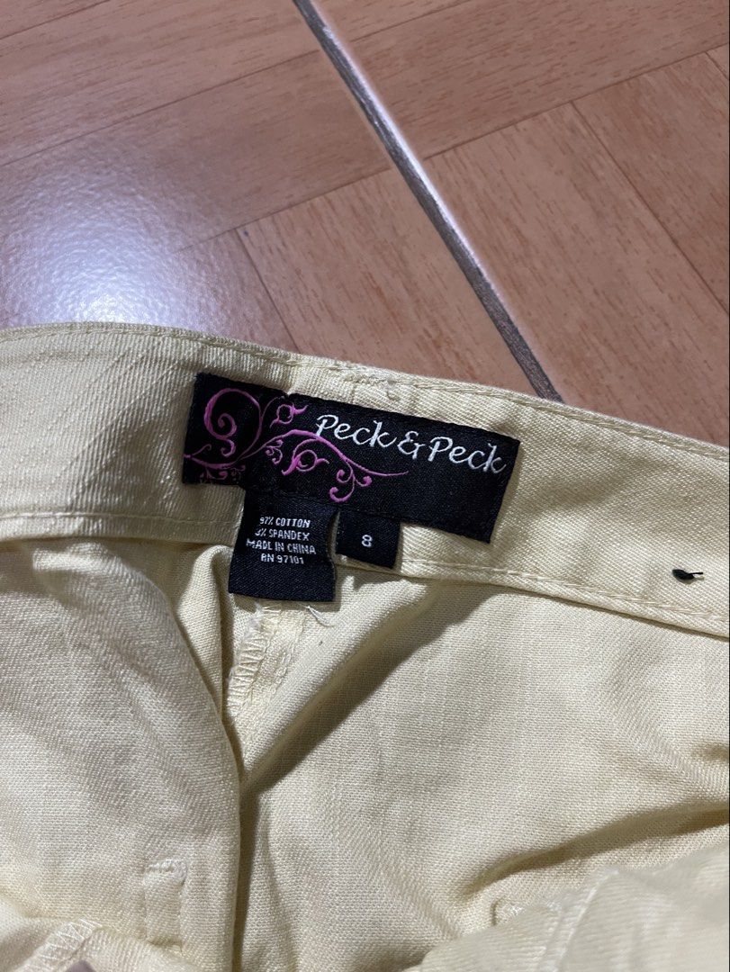 WOMEN JEANS (LIGHT YELLOW) (Category: Jeans) located in Bauang. Submitted by doc_jay01 (Listing ID 1445744797, Image 2). Description: NOT BRANDED PRELOVED PRICE: 119 J&T/LBC AT BUYER’S EXPENSE LBC COD AVAILABLE (DP 50%) PM FOR MORE DETAILS.