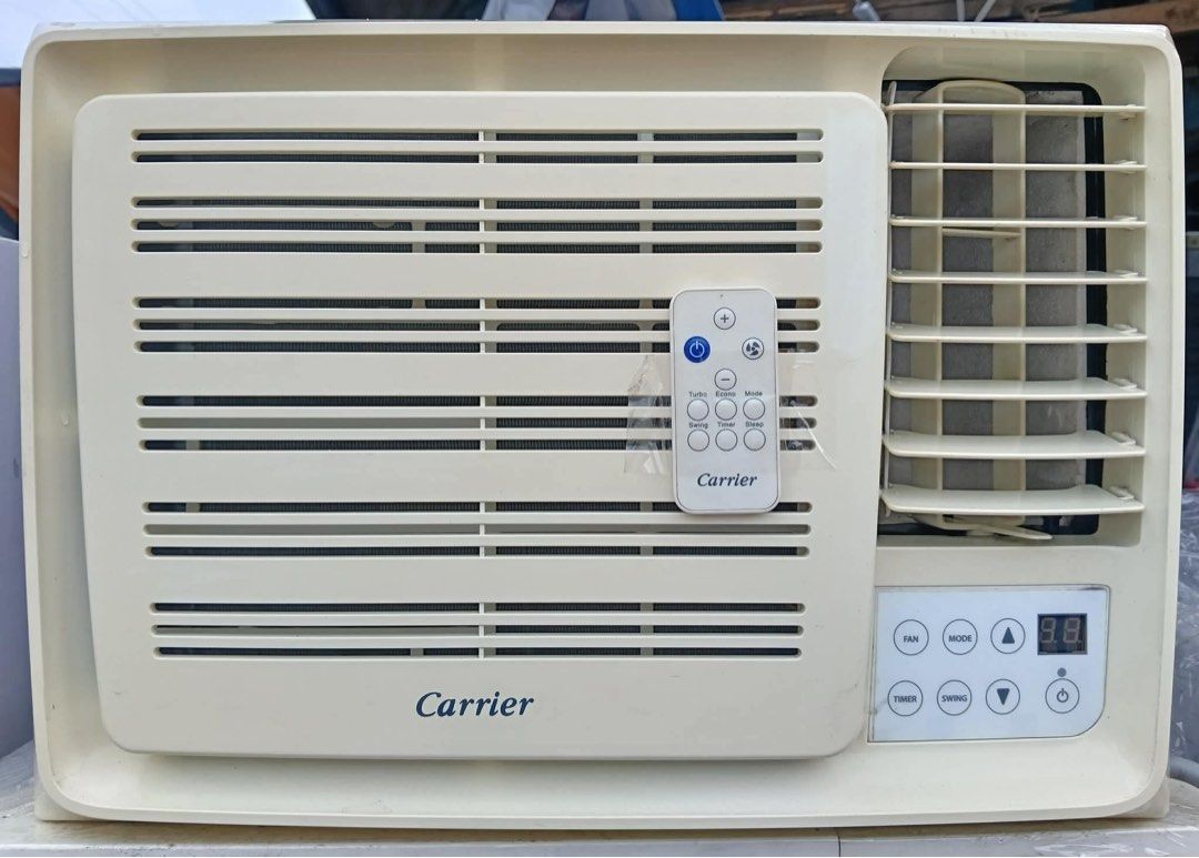 1HP CARRIER INVERTER GRADE (Category: Air Conditioning and Heating) located in Manila. Submitted by maicahali305491 (Listing ID 1445886467, Image 1). Description: For sale 1hp carrier inverter grade aircon No issue of repair condo pull out We accept cod.