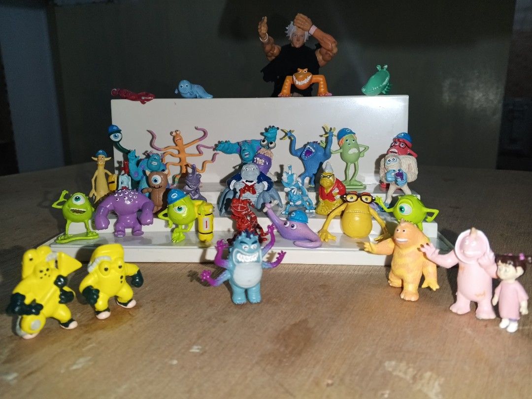2001 Hasbro's Monsters Inc ( Fright Pack) (Category: Vintage Collectibles) located in Manila. Submitted by youngstar.831087 (Listing ID 1445975526, Image 2). Description: Vintage 2001 Hasbro's Monsters Inc ( Fright Pack) 34 pcs 3500 fixed.