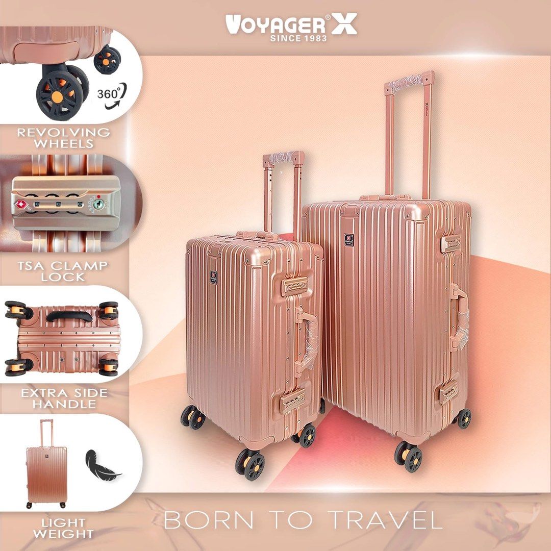 20” Voyager X Hard Case Luggage (Category: Luggage) located in Calamba. Submitted by nikitabee_ (Listing ID 1445820371, Image 1). Description: 📍Calamba & Sta. Rosa, Laguna Selling my Voyager X Hard Case Luggage 20” - like new (just a minor scratch - not noticeable) - Pick up or Lalamove.