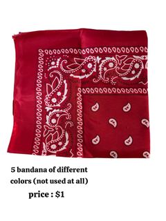 Bandana For Sale | Buy 1,000+ Bandana online | Carousell Singapore