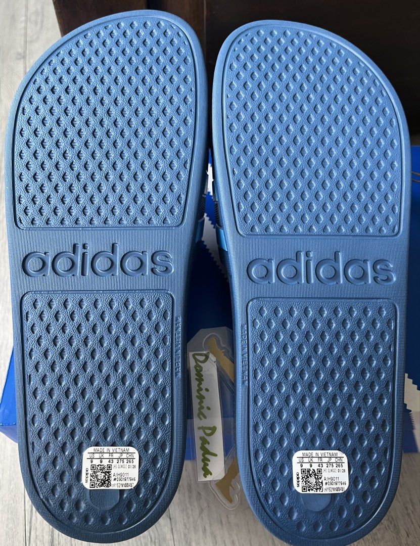 Adidas Adilette Aqua (Category: Slippers & Slides) located in Paranaque City. Submitted by amazondrake (Listing ID 1445809707, Image 2). Description: Adidas Adilette Aqua — ₱ 1,500 below SRP size : 9US/9UK ** ONHAND **BNEW.