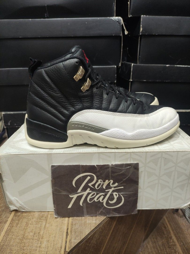 Air Jordan 12 Playoffs Retro OG (Category: Sneakers) located in Cebu City. Submitted by RONHEATS (Listing ID 1445965032, Image 1). Description: size 8.5 legit/Original guaranteed ✅ very good condition replacement box .