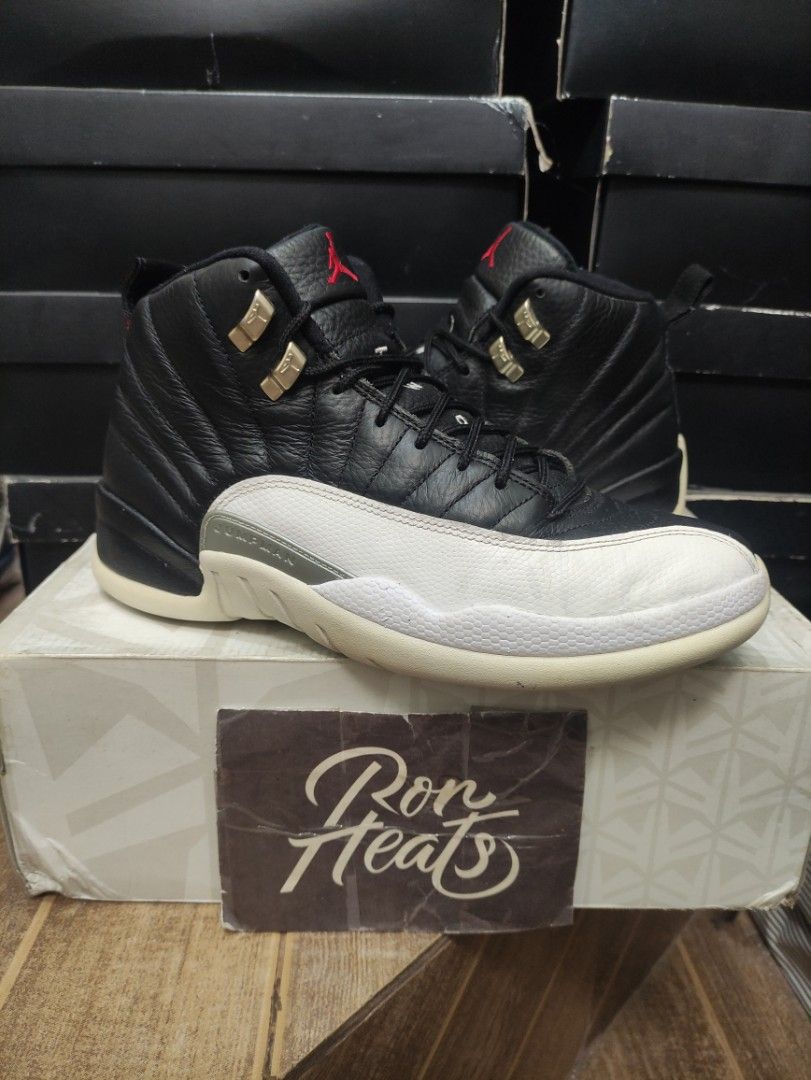 Air Jordan 12 Playoffs Retro OG (Category: Sneakers) located in Cebu City. Submitted by RONHEATS (Listing ID 1445965032, Image 2). Description: size 8.5 legit/Original guaranteed ✅ very good condition replacement box .
