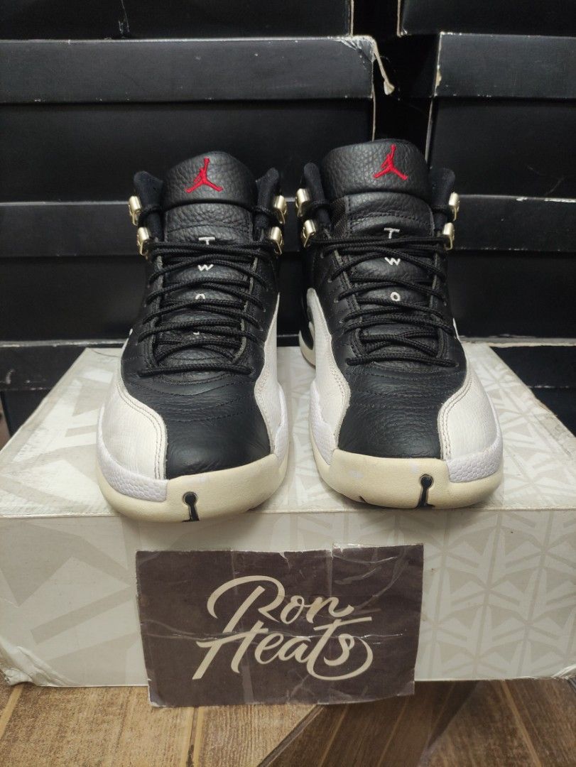Air Jordan 12 Playoffs Retro OG (Category: Sneakers) located in Cebu City. Submitted by RONHEATS (Listing ID 1445965032, Image 3). Description: size 8.5 legit/Original guaranteed ✅ very good condition replacement box .