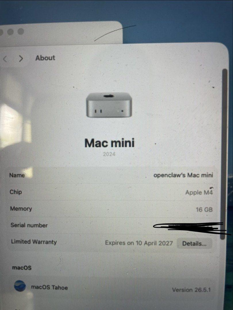 Apple Mac Mini M4 16/256 (Local Set)492111010465075202