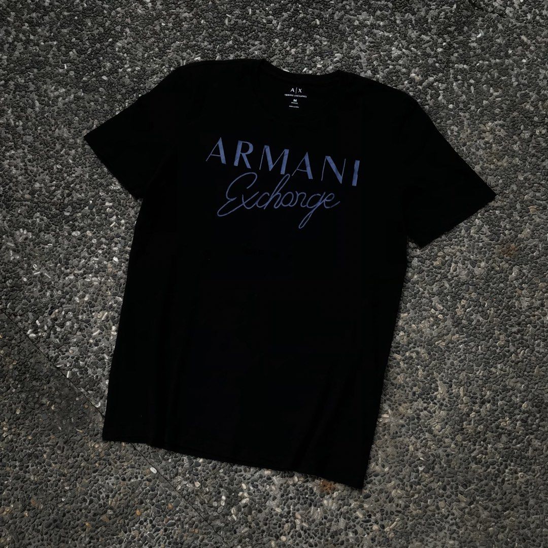 ARMANI EXCHANGE ♻️ (Category: Luxury Apparel) located in Batangas. Submitted by vns_stuff (Listing ID 1445932963, Image 2). Description: ARMANI EXCHANGE ♻️ - size on tag : M - width : 19 - length : 28 - colorate : 9.8 - issue : none - condition : excellent.
