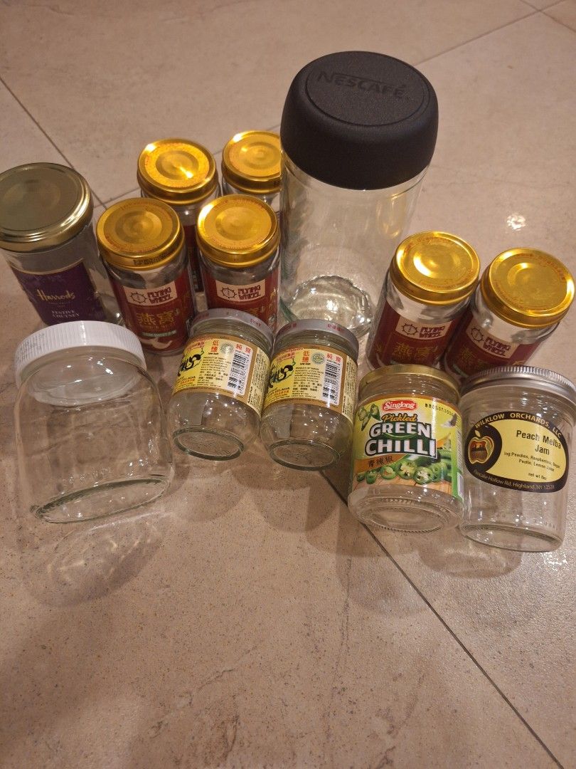 Assorted Glass bottles - Various Sizes492192524875212802