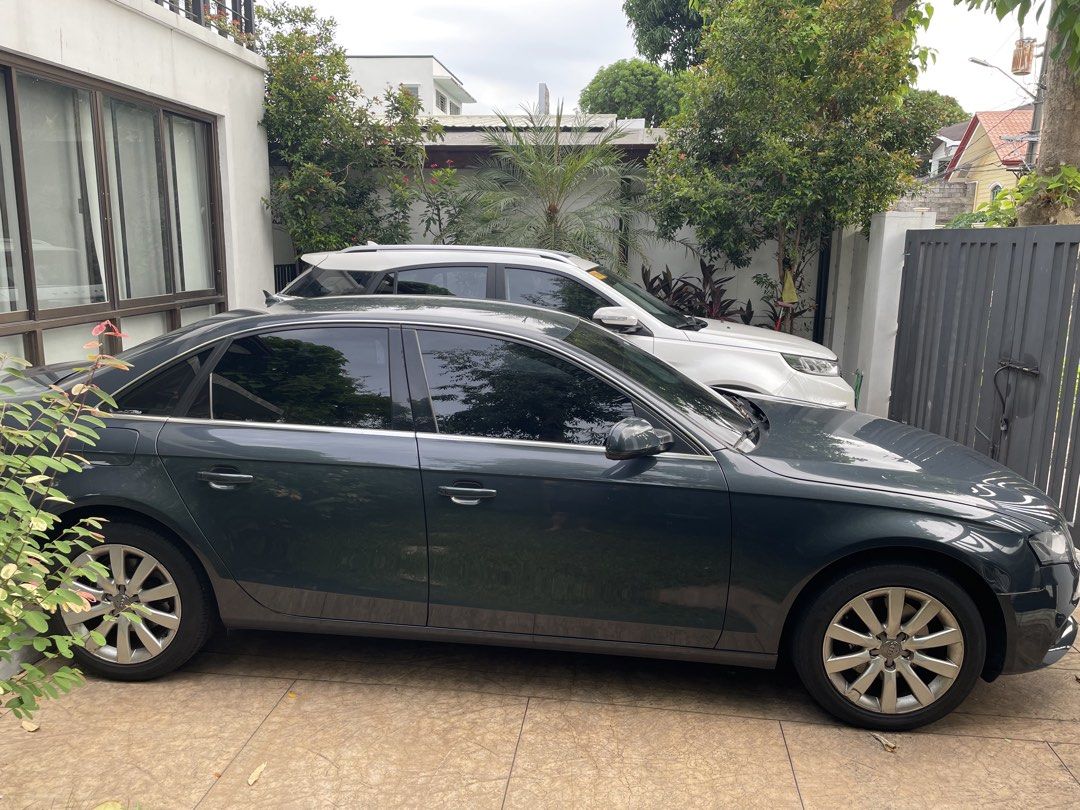 Audi A4 Sedan 1.8 TFSI Auto (Category: Used Cars) located in Muntinlupa City. Submitted by suiyan (Listing ID 1334279547, Image 2). Description: Audi A4 1.8 TFSI Turbo 2012 First owner | Only 29k original km | Casa maintained Rare low mileage unit: only 29k original km. First owner. Family car since new. Audi casa maintained. Recently serviced including spark plug replacement. Service records available. Smooth drive and well cared for. Inspection