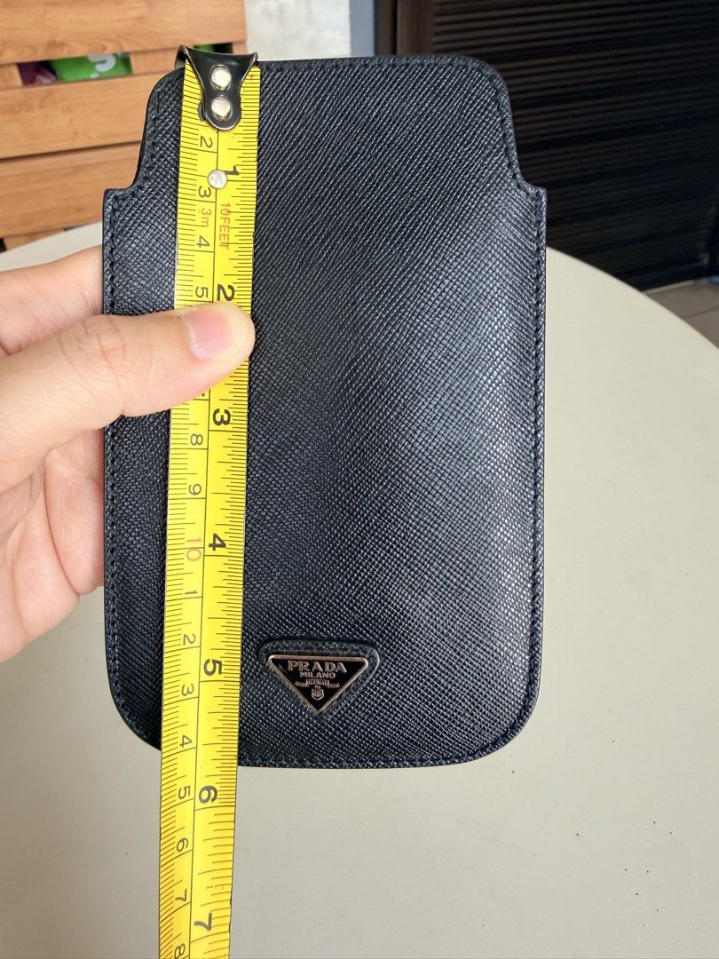 Authentic prada pouch (Category: Luxury Bags & Wallets) located in Caloocan City. Submitted by alavishglam (Listing ID 1445888751, Image 3). Description: .
