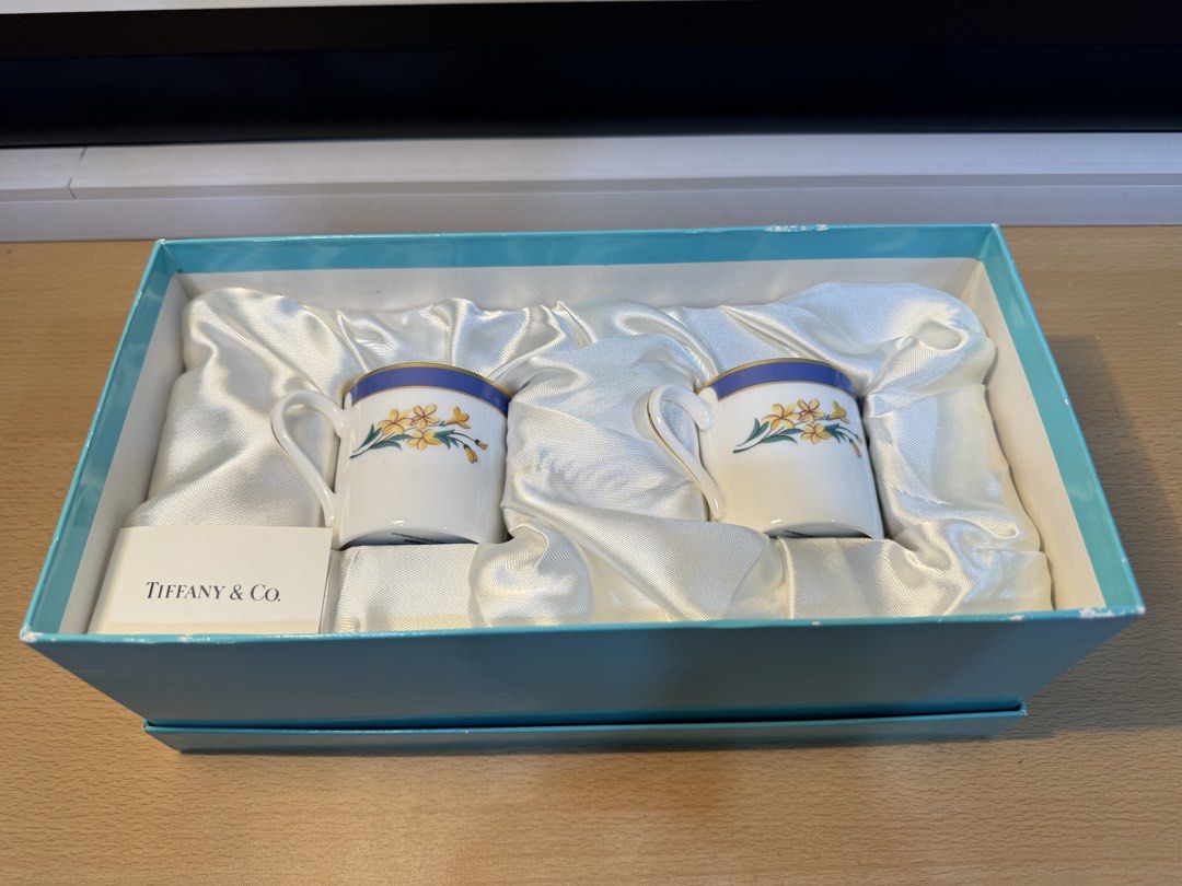 Authentic Tiffany Tea Cup and Saucer Set492075975065610240